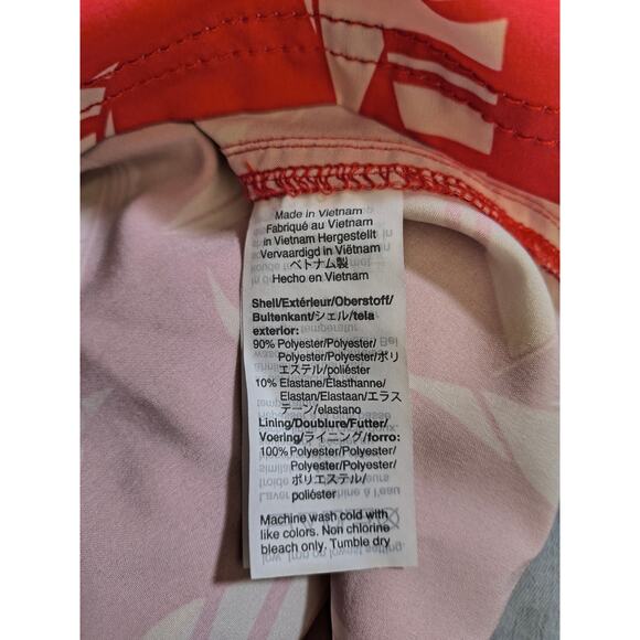 J. Crew Factory Flex Swimwear Men's Medium Sailing away  Red - Picture 9 of 10